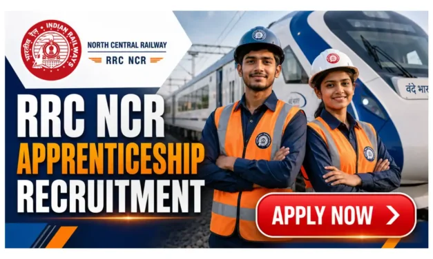 RRC NCR Apprentice Recruitment 2026: Apply Online for 1,853 Trade Apprentice Posts
