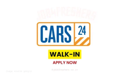Cars24 Walk-in Internship | Talent Acquisition Intern | Gurugram