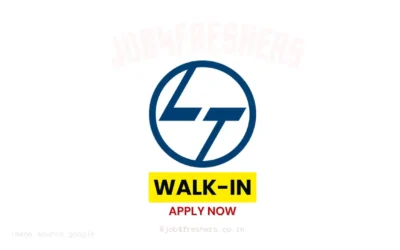 FRESHERS JOBS 9 L&T Walk-in Drive 2026 – HR Retainer | Freshers Hiring: Navi Mumbai