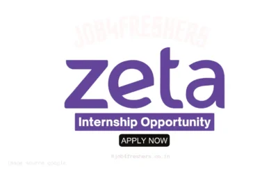 Zeta Internship 2026 | Bangalore | Master’s Students | Apply Online