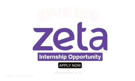 Zeta Internship 2026 | Bangalore | Master’s Students | Apply Online