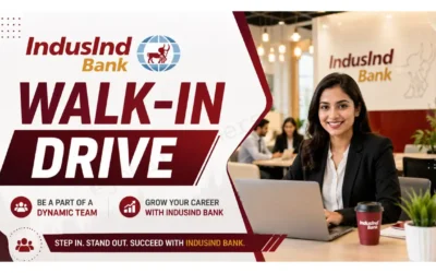 FRESHERS JOBS 16 Indusind Bank Walk-in | Business Executive- Bengaluru | Exciting Career Opportunities