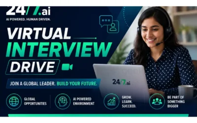 24/7.ai Virtual Hiring for Customer Support Executive Role | International Process