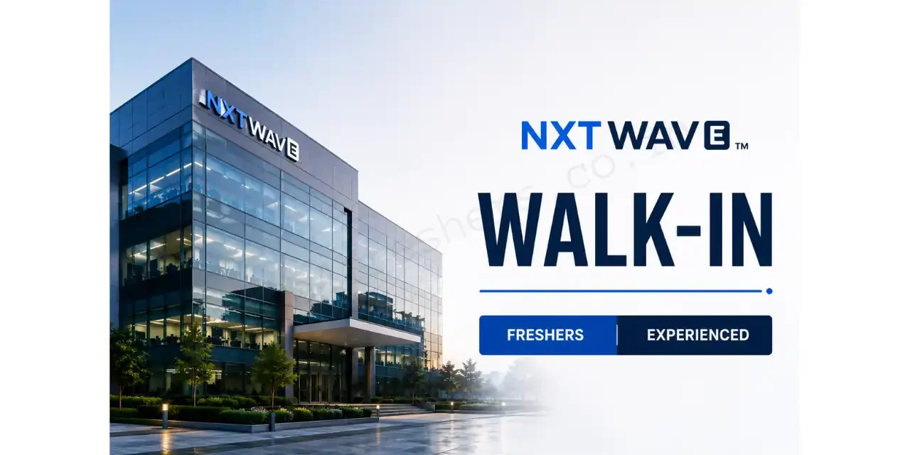 Nxtwave Walk-in Drive 2026 | Business Development Executive Role
