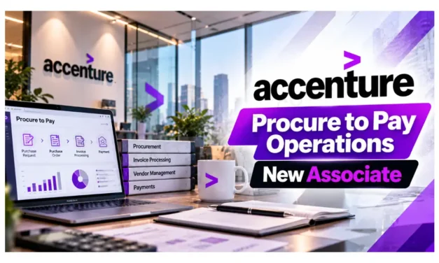 Accenture Off Campus 2026 Hiring Operations New Associate Post | Mumbai | Apply Now!
