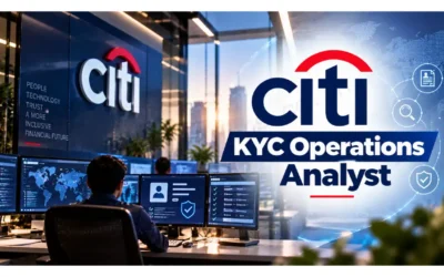 Citi KYC Operations Analyst Hiring for Freshers and Experienced | Mumbai (Hybrid)