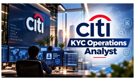 Citi KYC Operations Analyst Hiring for Freshers and Experienced | Mumbai (Hybrid)