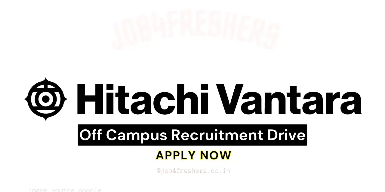 Hitachi Vantara Recruitment 2026 | IT Support | Hyderabad | Apply Online