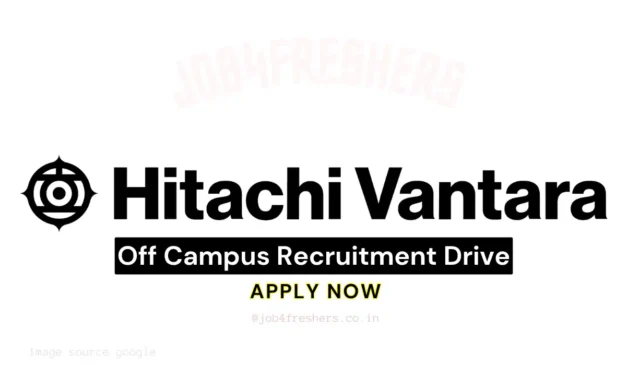 Hitachi Vantara Recruitment 2026 | IT Support | Hyderabad | Apply Online