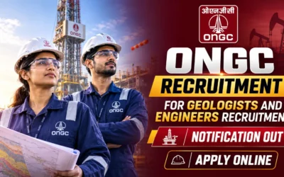ONGC Recruitment Drive 2026: Notification for 52 Engineer & Geology Vacancy