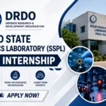 DRDO SSPL Internship 2026 for 65 Vacancies – Rs. 5,000 Stipend: Apply Now
