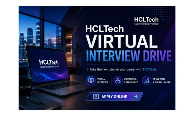 HCLTech Virtual Interview | Process Associate (Voice Process) | 2024-26 Freshers eligible