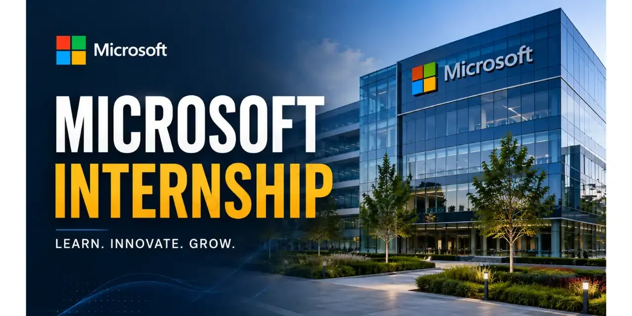 Microsoft Internship 2026 – Technology Consulting Intern, Eligibility, Stipend & Apply Online