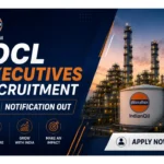 IOCL Executive Recruitment for 470 Posts Acrosss India | Apply Online