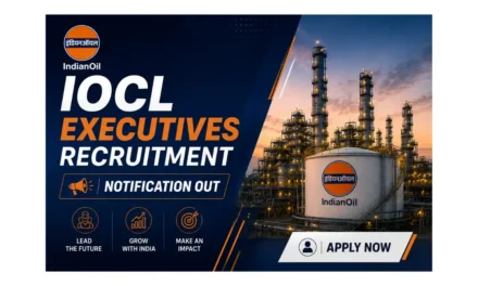 IOCL Executive Recruitment for 470 Posts Acrosss India | Apply Online