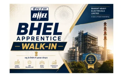 FRESHERS JOBS 15 BHEL Ranipet Apprentice Walk-in Drive | Notification For 305 Vacancies