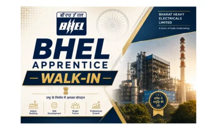 BHEL Ranipet Apprentice Walk-in Drive | Notification For 305 Vacancies