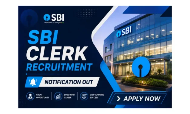 SBI Clerk Recruitment 2026 Notification Out | Apply for 1,538 Junior Associate Posts