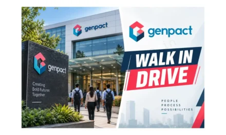 Genpact Walk-in Drive 2026 | Jaipur Walkin For Qualified CA & CMA