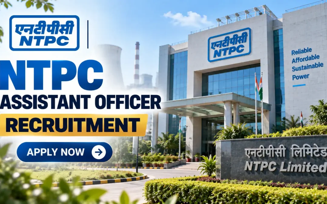NTPC Assistant Officer Recruitment 2026 Notification Out: 15 Posts- Apply Online