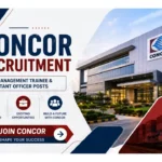 CONCOR Recruitment 2026 – Apply Online for 77 Management Trainee & Assistant Officer Posts