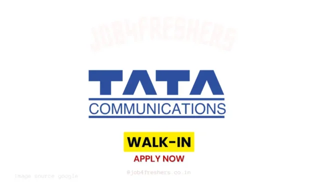 Tata Communications Walk-in Interview | Junior Customer Service Executive