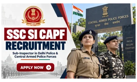 SSC CPO Recruitment 2026 Notification for 1,871 Sub-Inspector Posts in Delhi Police and CAPFs