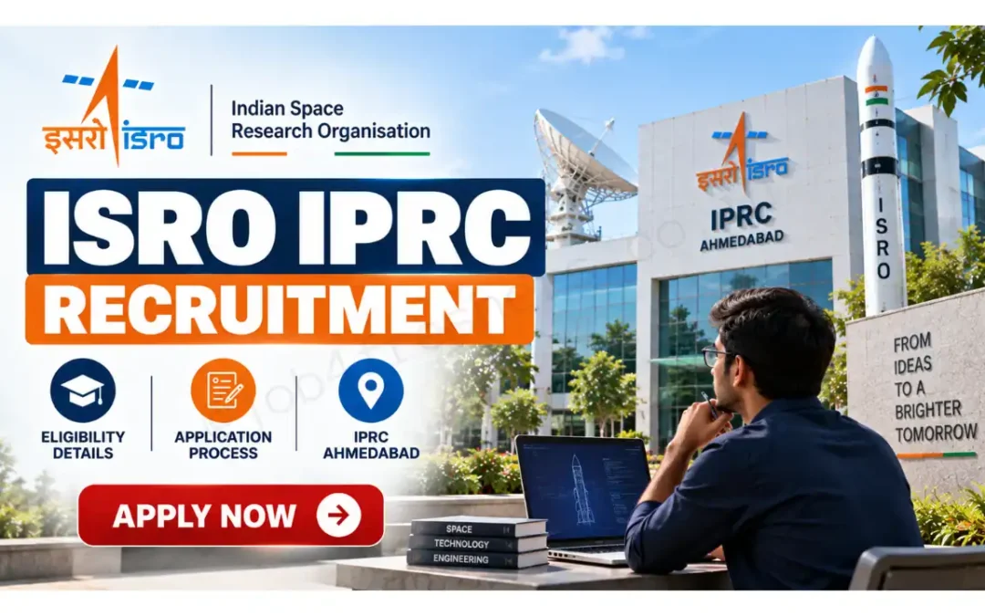ISRO IPRC Recruitment 2026 Notification Out for Technical Assistant, Technician, Cook, and Fireman | Apply Online