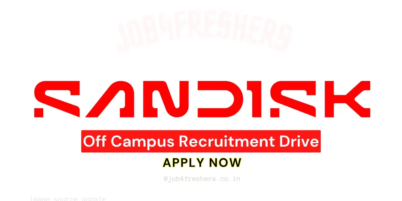 SanDisk Associate Software Engineer Recruitment 2026 – Bengaluru | Apply Online