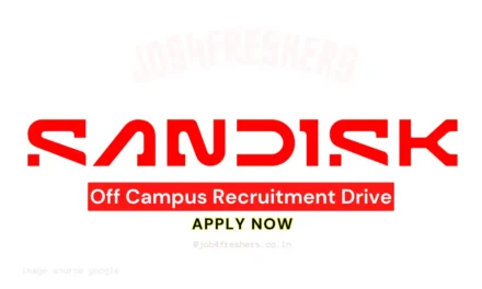 SanDisk Associate Software Engineer Recruitment 2026 – Bengaluru | Apply Online