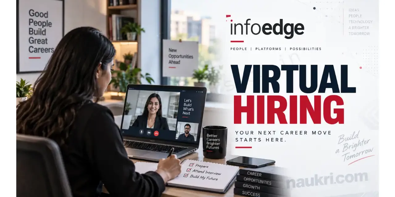 InfoEdge Virtual Hiring for Operations- Telecalling Role | Noida