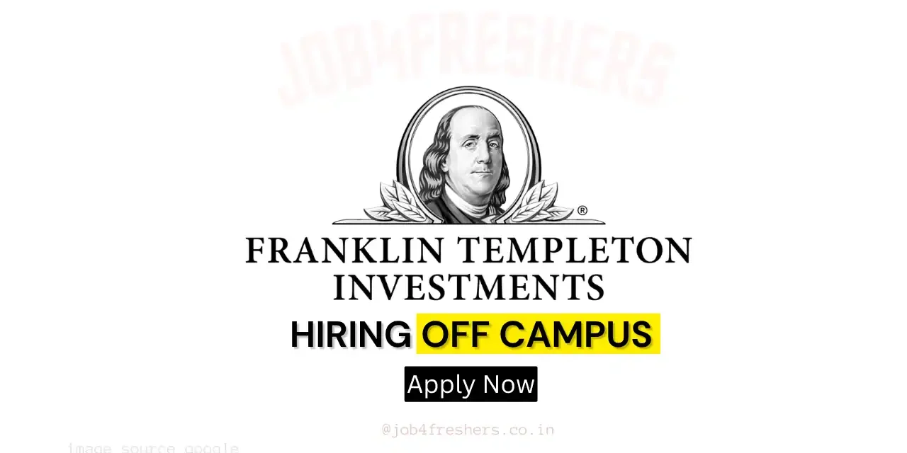 Franklin Templeton Software Engineer Job | Hyderabad- Apply Now