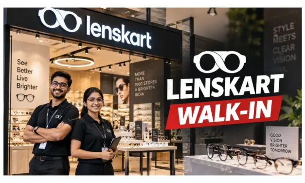 Lenskart Walk-In Drive For Optometrist/ Sr. Optometrist | Hyderabad