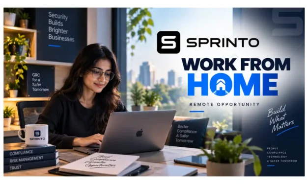 Sprinto Work From Home Off Campus Drive for Revenue & Operations Intern