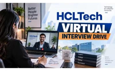 FRESHERS JOBS 7 HCLTech Virtual Interview Drive | Customer Service – Voice Process | Drive for Freshers