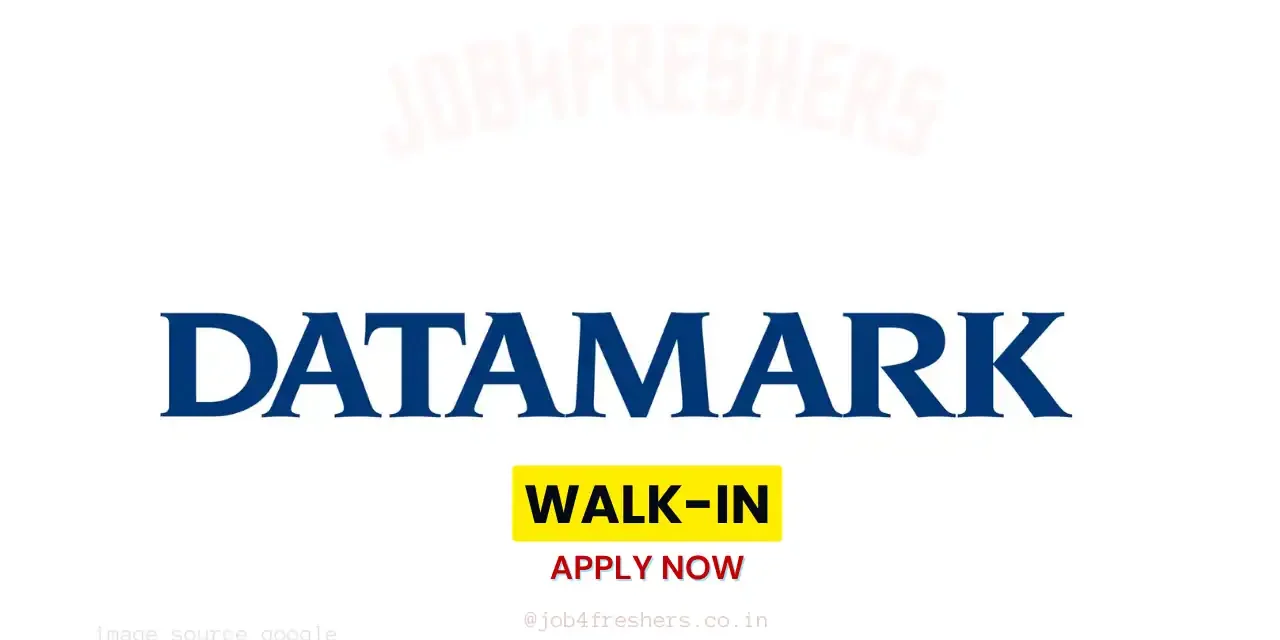Datamark Walk-in Drive for Process Associate | Amazing Chance