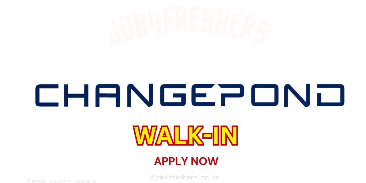 Changepond Walk-in Interview | Design Engineer – Mechanical/ Electrical