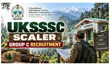 UKSSSC Scaler Recruitment 2026: 12th Pass Notification for 200 Group C Posts
