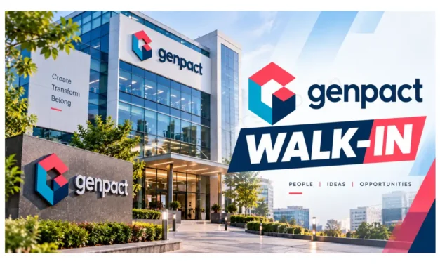 New Genpact Walk-in | Jodhpur Walk-in Drive for Accounts Payable
