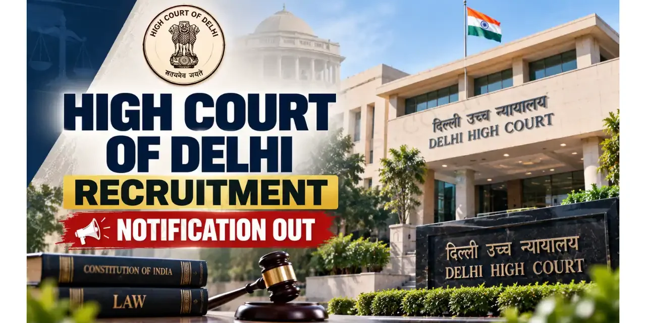 Delhi High Court Recruitment Drive 2026 – Apply Online for 150 SPA & PA Posts
