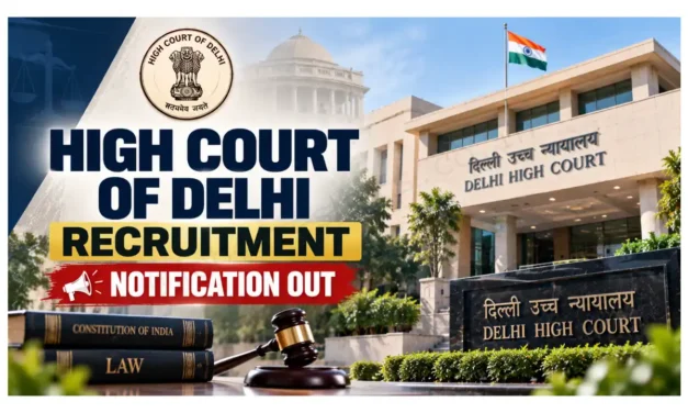 Delhi High Court Recruitment Drive 2026 – Apply Online for 150 SPA & PA Posts