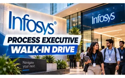 Infosys Walk-in Drive for Process Executive | B.com/ BBA/ BBM