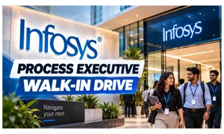 Infosys Walk-in Drive for Process Executive | B.com/ BBA/ BBM