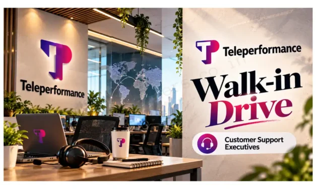 Teleperformance Walk-in Drive 2026 for Banking Domain | Customer Support Executive