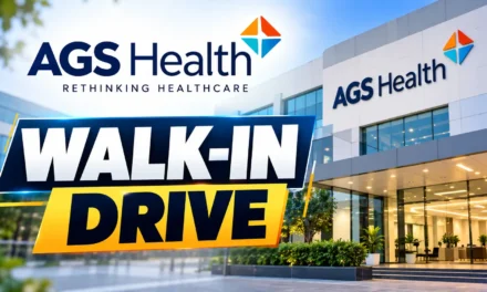 AGS Health Walk-in Drive in Chennai | AR Caller Freshers | Any Graduate