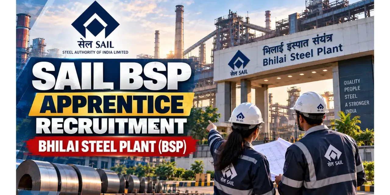 SAIL BSP Apprentice Recruitment 2026 | 710 Trade, Diploma, Graduate Apprentice Posts