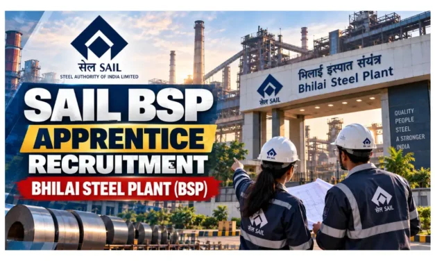 SAIL BSP Apprentice Recruitment 2026 | 710 Trade, Diploma, Graduate Apprentice Posts