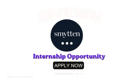 Smytten Software Development Engineer Internship 2026: Apply Online