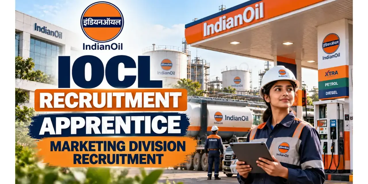 IOCL Recruitment Apprentice 2026 (Marketing Division) Western Region- 335 Posts