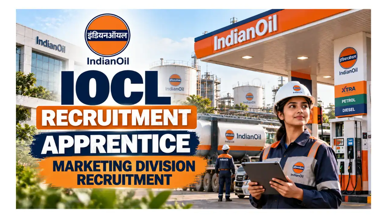 IOCL Recruitment Apprentice 2026 (Marketing Division) Western Region ...